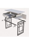 Стол рабочий Квадро Металл-Дизайн | Loft