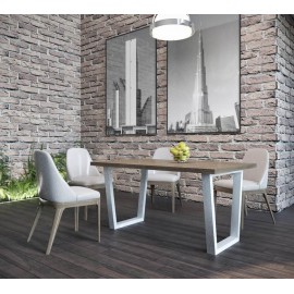 Обеденный стол Бинго (120) Металл-Дизайн | Loft