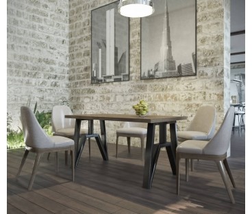 Обеденный стол Прайм (120) Металл-Дизайн | Loft