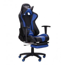 Кресло VR Racer Magnus черный/синий (Tilt) АМФ 515277