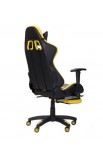Кресло VR Racer BattleBee черный/желтый (Tilt) АМФ 515278