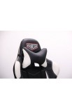 Кресло VR Racer Blade черный/белый (Tilt) АМФ 515280