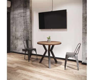Обеденный стол Свен-3 (80) Металл-Дизайн | Loft