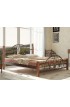 Ліжко Жозефіна на дерев'яних ніжках Метал-Дизайн