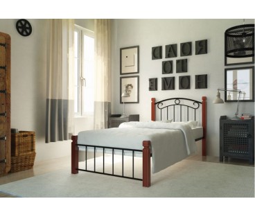 Кровать Монро на деревянных ножках Металл-Дизайн