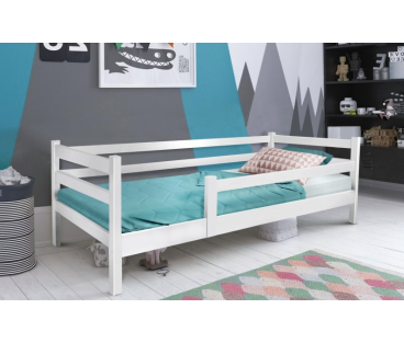 Кровать Соня (с бортиком) белая Микс Мебель