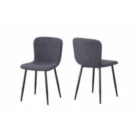 Стілець обідній Юккі (чорний/темно-синій) Мікс  Меблі