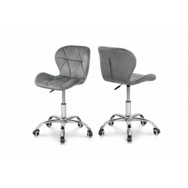 Стул компьютерный Рокки (серый велюр) Микс Мебель