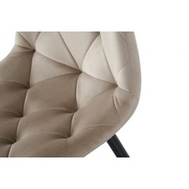 Стілець обідній Трасті (велюр бежевий) Мікс Меблі