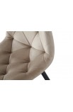 Стілець обідній Трасті (велюр бежевий) Мікс Меблі