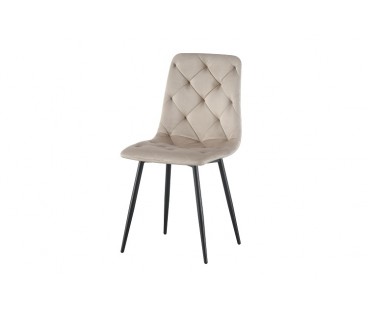 Стул обеденный Трасти (велюр бежевый) Микс Мебель
