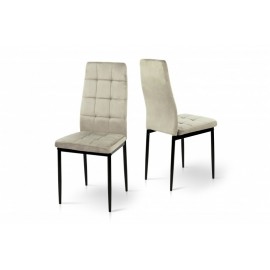 Стілець обідній Айс (велюр мокрий пісок) Мікс Меблі