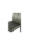 Стул обеденный Айс (велюр пепельный) Микс Мебель