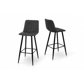 Барний стілець Дрім (антрацит) Мікс Меблі