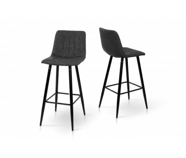 Барний стілець Дрім (антрацит) Мікс Меблі