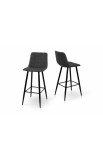 Барний стілець Дрім (антрацит) Мікс Меблі