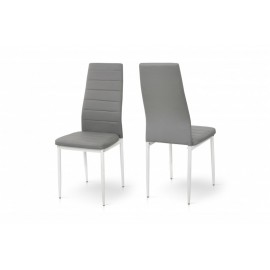 Стілець обідній Ріо (білий/світло-сірий) Мікс Меблі