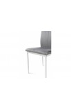Стул обеденный Ричь (белый/велюр серый) Микс Мебель