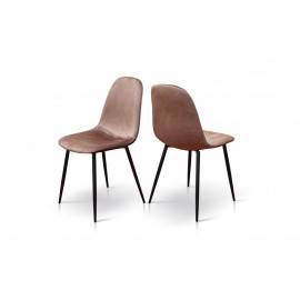 Стул обеденный Нота (черный/велюр шоколад) Микс Мебель
