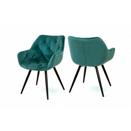 Крісло Парадіз (велюр аквамарин) Мікс Меблі