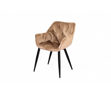 Кресло Парадиз (велюр капучино) Микс Мебель