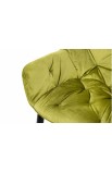 Кресло Парадиз (велюр оливковый) Микс Мебель