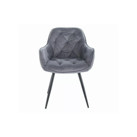 Крісло Парадіз (велюр сірий) Мікс Меблі