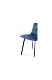 Стул обеденный Ментос (черный/велюр синий) Микс Мебель