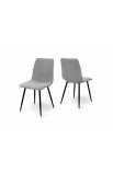 Стілець обідній Ментос G (чорний/сірий) Мікс Меблі