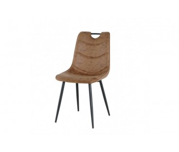 Стул обеденный Бредли (черный/шоколад) Микс Мебель