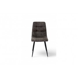 Стул обеденный Чили (черный/графитовый) Микс Мебель