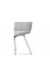 Стул обеденный Тетрис (белый/светло-серый) Микс Мебель