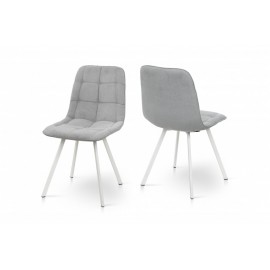 Стул обеденный Софт (белый/светло-серый) Микс Мебель