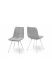 Стілець обідній Софт (білий/світло-сірий) Мікс Меблі