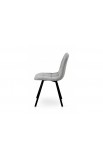 Стілець обідній Софт (чорний/світло-сірий) Мікс Меблі