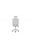 Стул компьютерный Тонус (белый/светло-серый) Микс Мебель