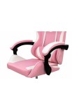 Крісло комп'ютерне Слім (рожево-білий) Мікс Меблі