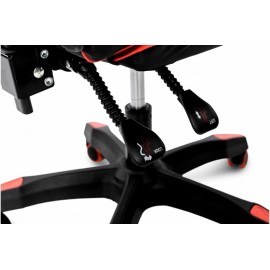 Кресло компьютерное Слим (черный/красный) Микс Мебель