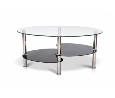 Стіл журнальний Ненсі (чорний) Мікс Меблі