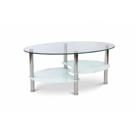 Стол журнальный Нэнси (белый) Микс Мебель