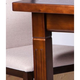 Обеденный раскладной стол Атлант (сосна) Микс Мебель
